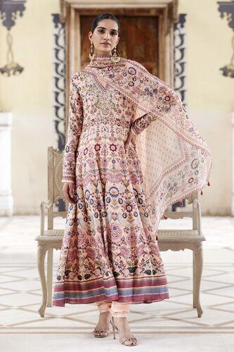 Izana Zari Suit Set - Peach, Peach, image 1