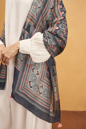 Nox Scarf - Blue, Blue, image 3