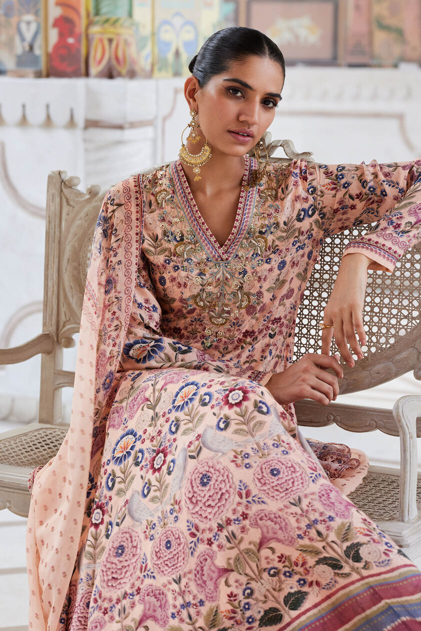 Izana Zari Suit Set - Peach, Peach, image 6