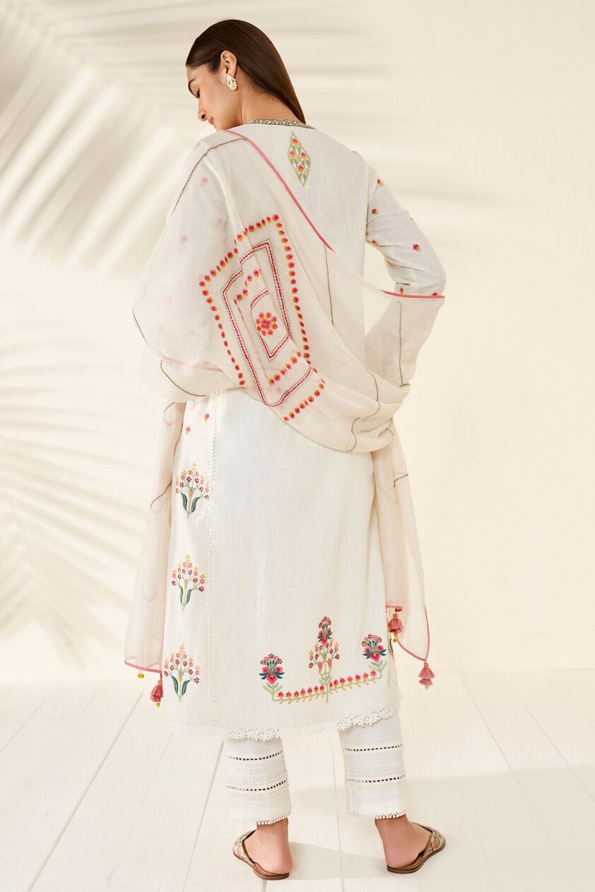 3 - Turvi Kurta Set &ndash; Natural, image 3