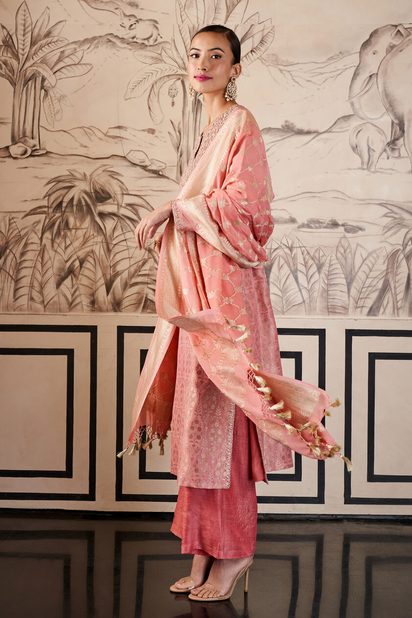 Hemani Kurta Set-Blush, Blush, image 2