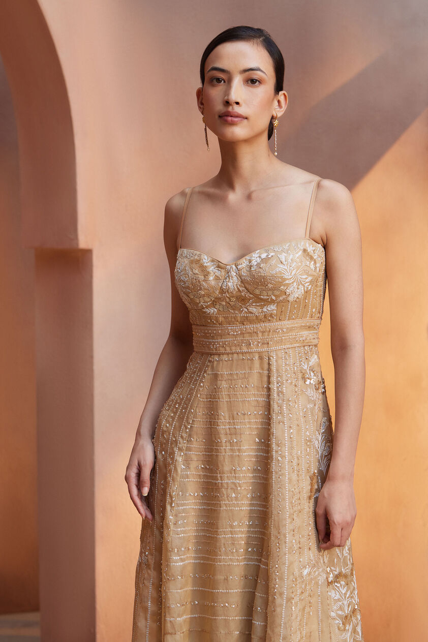 Nusayba Gown - Flesh, Flesh, image 4