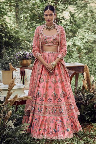 1 - Gulbana Pichhwai Lehenga, image 1