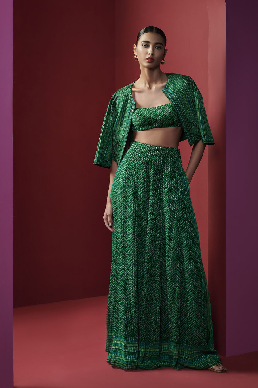Lysandra Jacket Set - Green, Green, image 7